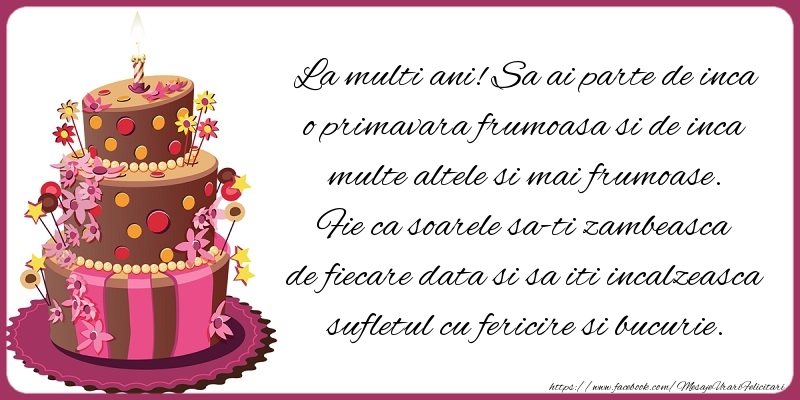 Felicitari aniversare De Zi De Nastere - Sa traiesti viata din plin