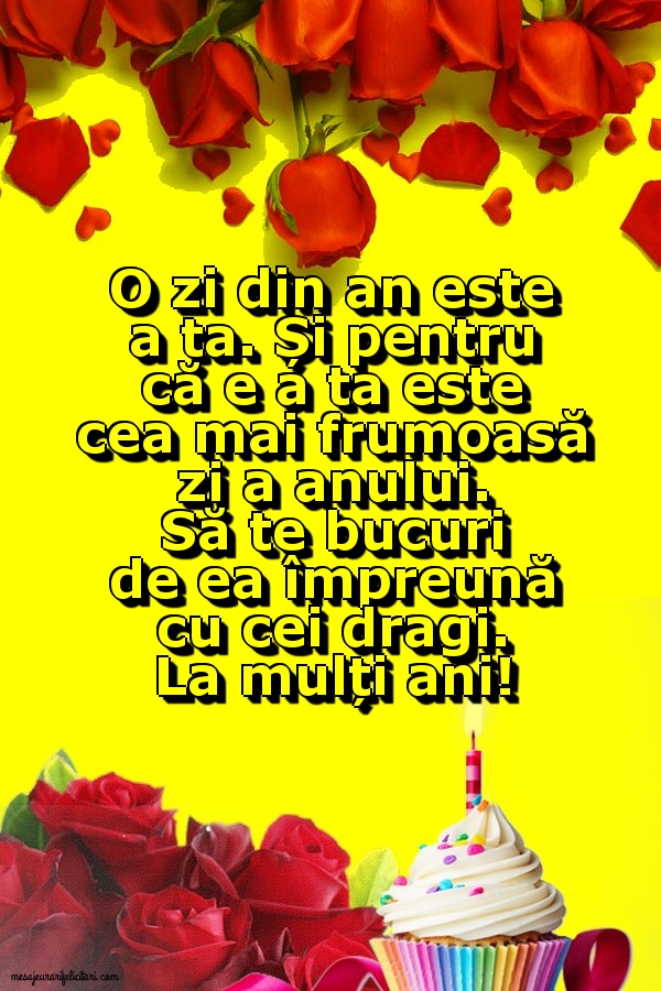 Felicitari aniversare De Zi De Nastere - La mulți ani!