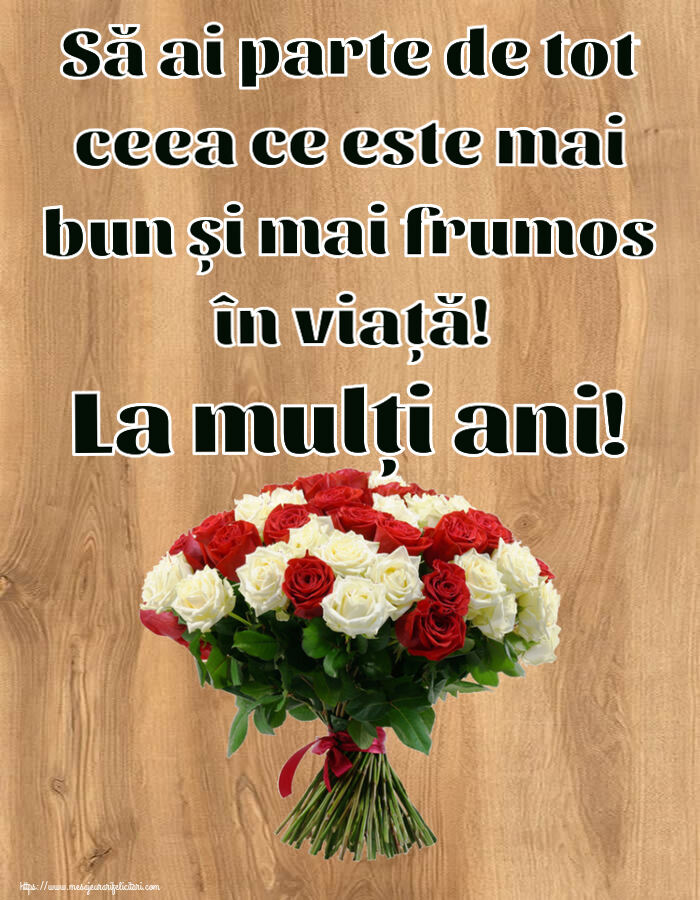 Felicitari aniversare De Zi De Nastere - Să ai parte de tot ceea ce este mai bun și mai frumos în viață! La mulți ani!