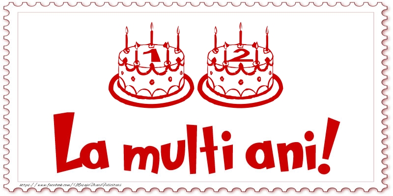 La multi ani 12 ani!