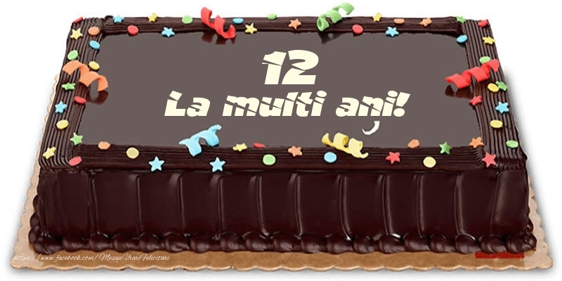 Tort 12 ani La multi ani!