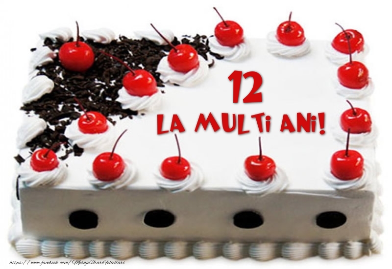 Tort 12 ani La multi ani!