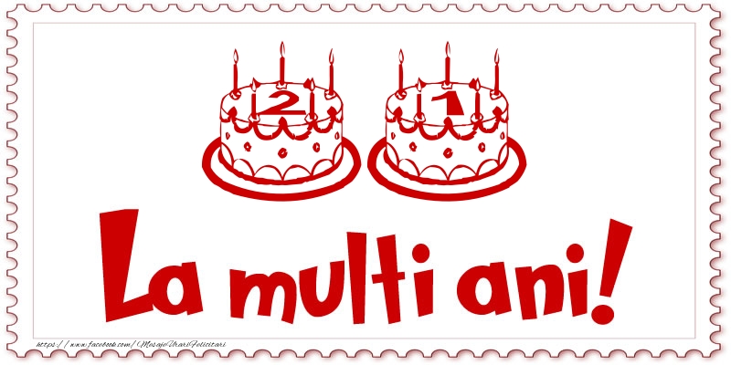 La multi ani 21 ani!