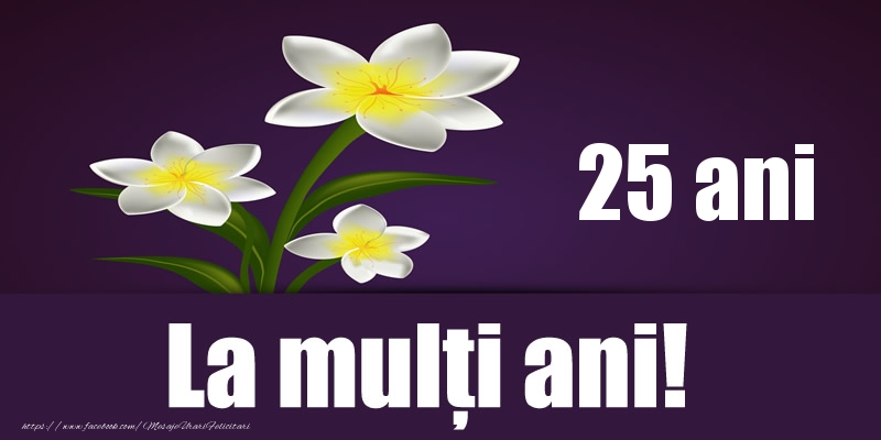 25 ani La multi ani!