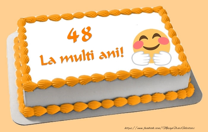 Tort La multi ani 48 ani!
