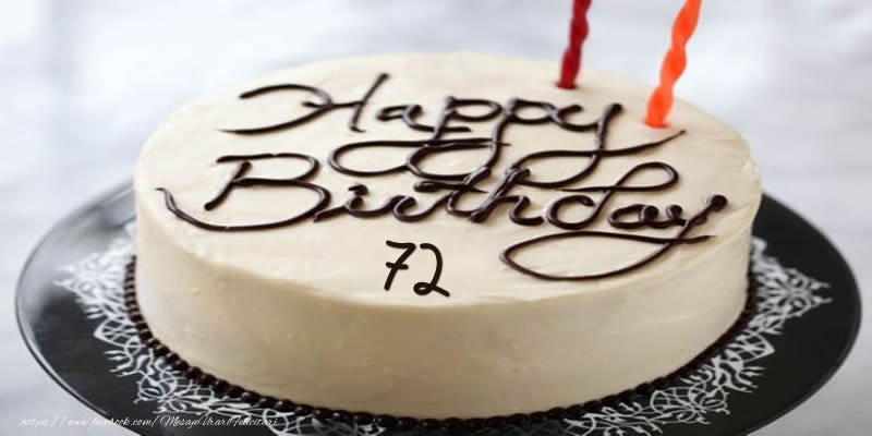 Happy Birthday 72 ani