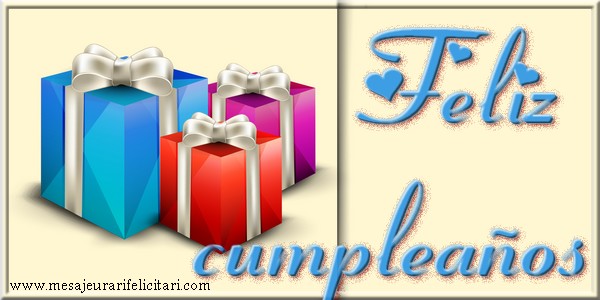 Felicitari Aniversare in limba Spaniola - Feliz Cumpleaños