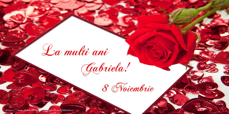 Felicitari aniversare De Sfintii Mihail si Gavril - La multi ani Gabriela! 8 Noiembrie