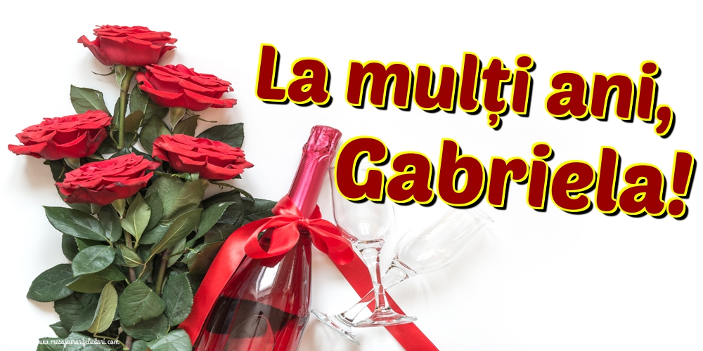 Felicitari aniversare De Sfintii Mihail si Gavril - La mulți ani, Gabriela!