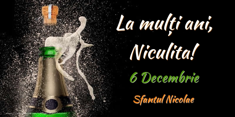 Felicitari aniversare De Sfantul Nicolae - La multi ani, Niculita! 6 Decembrie Sfantul Nicolae