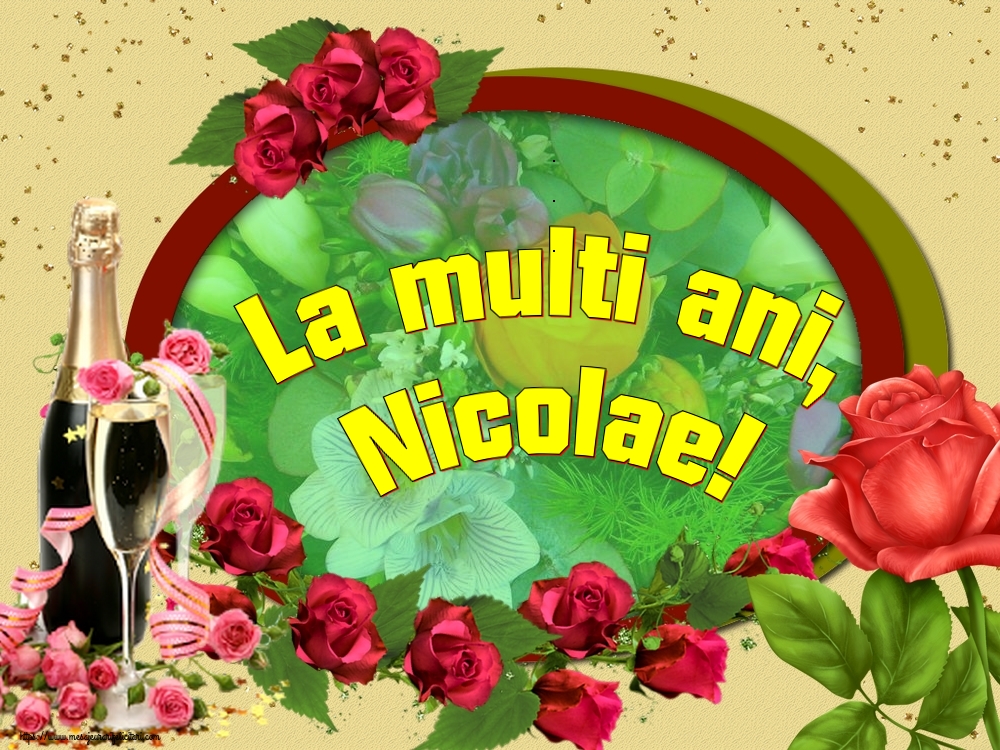 Felicitari aniversare De Sfantul Nicolae - La multi ani, Nicolae!