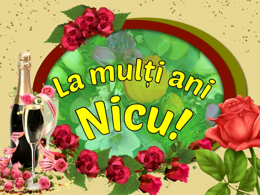 Felicitari aniversare De Sfantul Nicolae - La mulți ani Nicu!