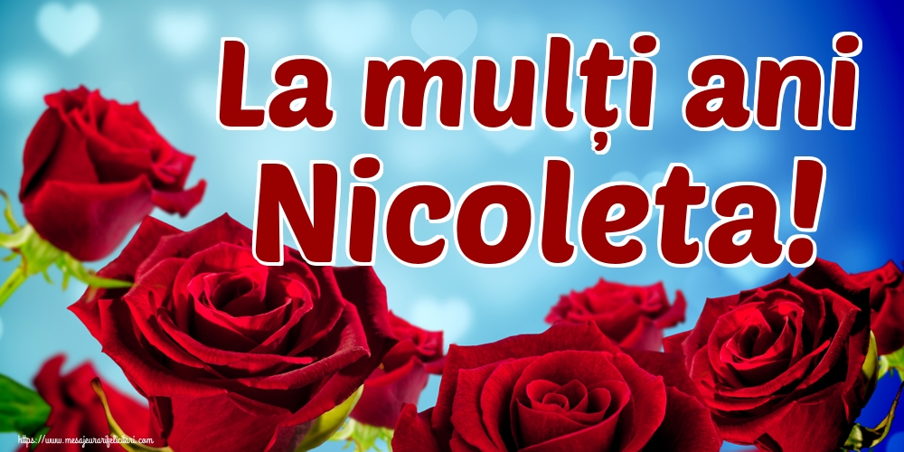 Felicitari aniversare De Sfantul Nicolae - La mulți ani Nicoleta!