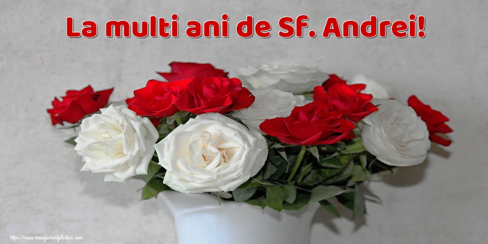 Felicitari aniversare De Sfantul Andrei - La multi ani de Sf. Andrei!