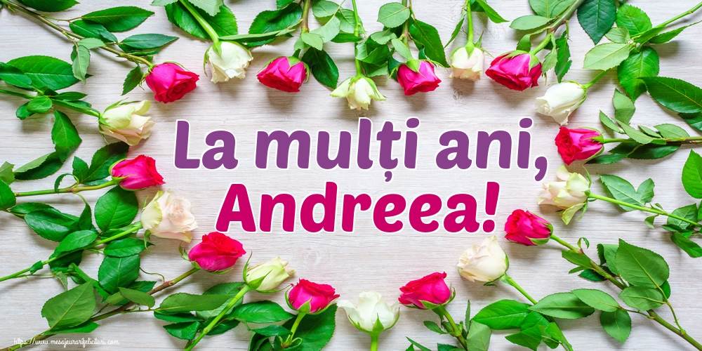 Felicitari aniversare De Sfantul Andrei - La mulți ani, Andreea!