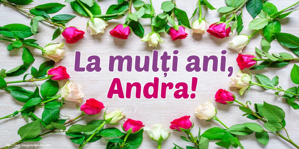 Felicitari aniversare De Sfantul Andrei - La mulți ani, Andra!