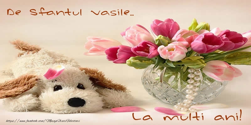 Felicitari aniversare De Sfantul Vasile - De Sfantul Vasile... La multi ani!