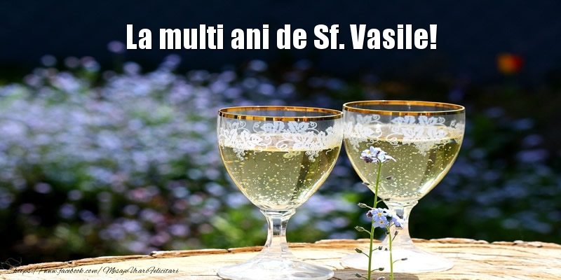 Felicitari aniversare De Sfantul Vasile - La multi ani de Sf. Vasile!