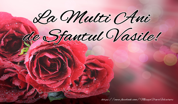 Felicitari aniversare De Sfantul Vasile - La multi ani de Sfantul Vasile!