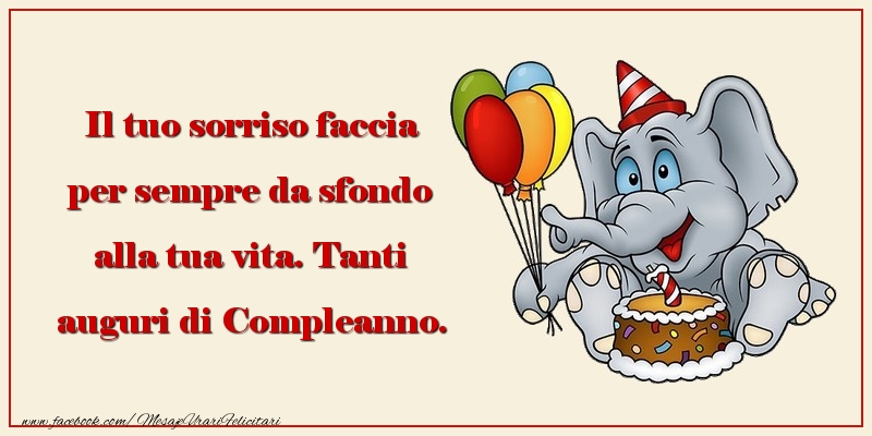 Felicitari Aniversare in limba Italiana - Tanti auguri di Compleanno