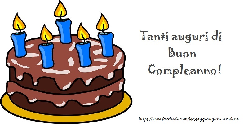 Felicitari Aniversare in limba Italiana - Tanti auguri di buon compleanno!