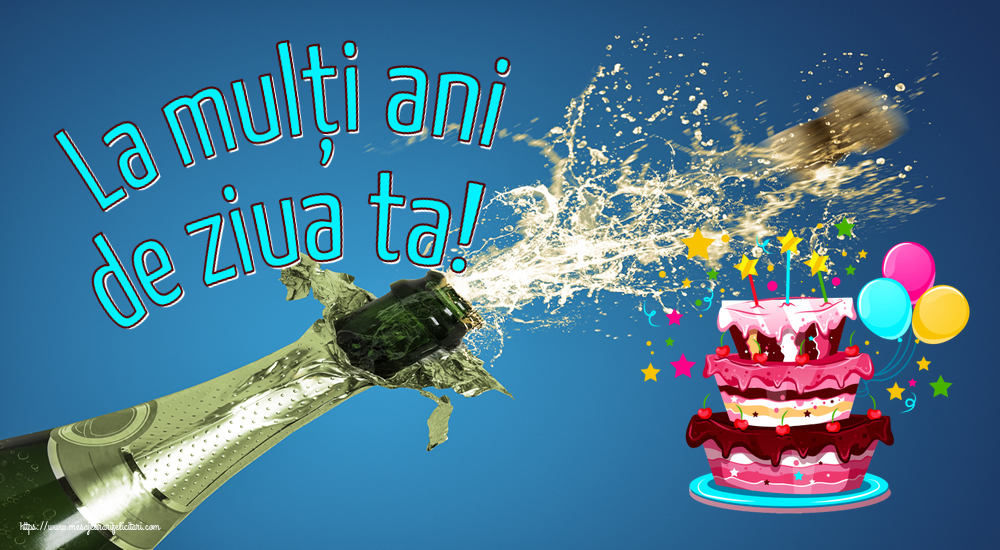 Felicitari aniversare De Zi De Nastere - La mulți ani de ziua ta! ~ tort clipart