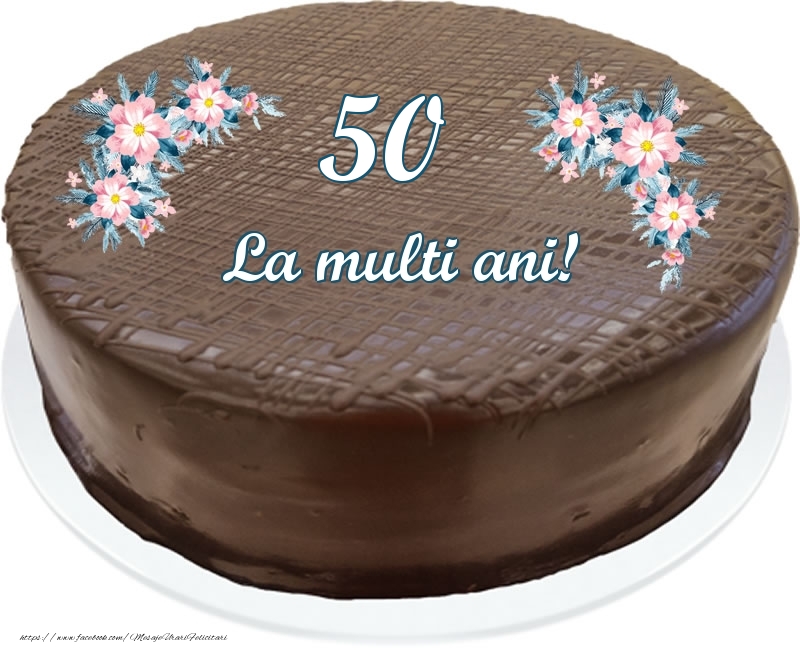 50 ani La multi ani! - Tort