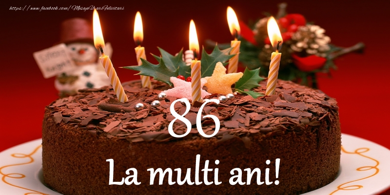 86 ani La multi ani!